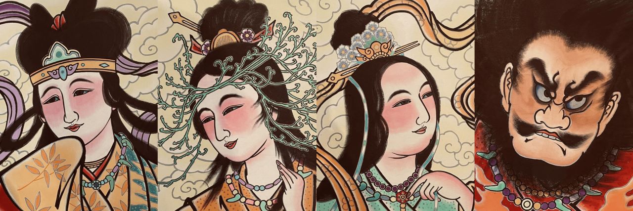 宗像三女神と須佐之男命